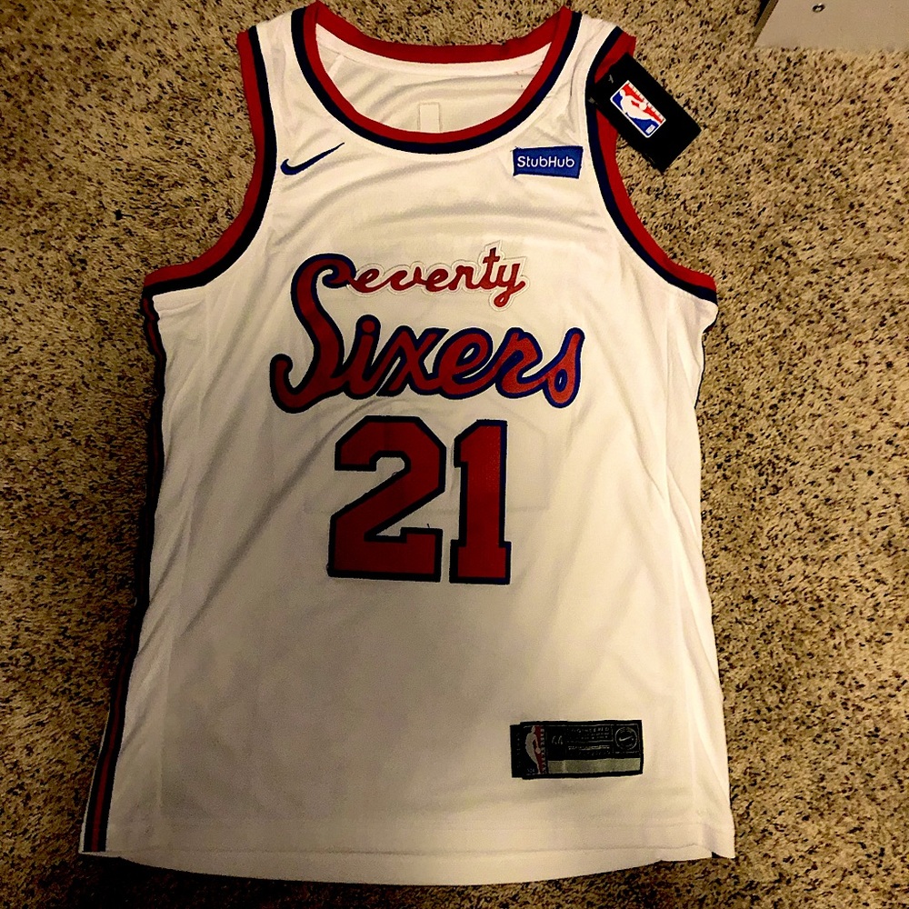 Joel Embiid Philadelphia 76ers NBA Jersey